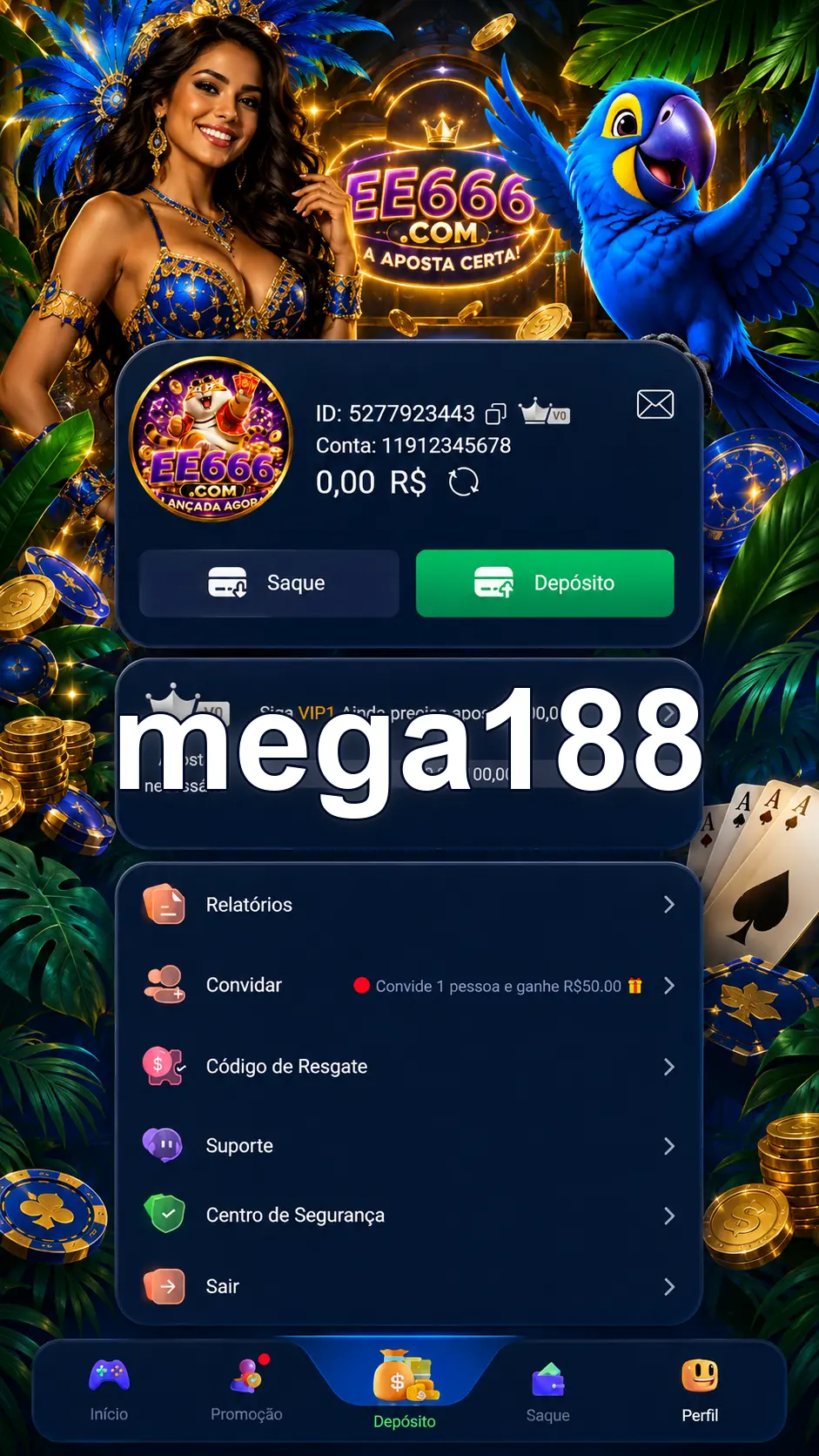 mega188 Tangkapan Layar - APK Resmi